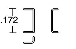 Cal Scale 190-534 HO Grab Irons For Atlas Trainman GP38-2 (12)