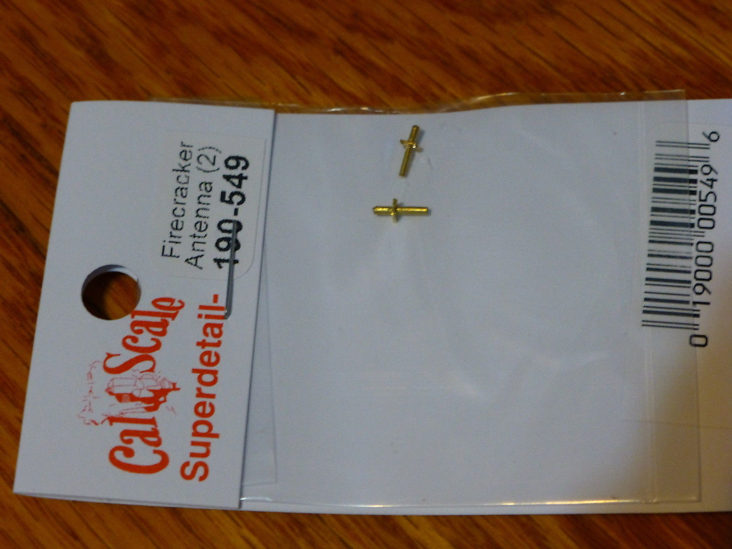 Cal Scale 190-549 HO Diesel Loco Radio Fire Cracker Antenna (Pack of 2)