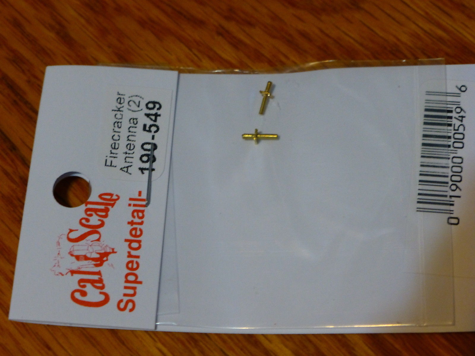 Cal Scale 190-549 HO Diesel Loco Radio Fire Cracker Antenna (Pack of 2)