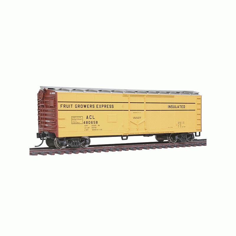 Walthers 910-1551 HO Atlantic Coast Line (ACL) 40' Plug Door Boxcar #480658