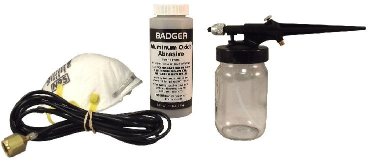 Badger 260-1 Abrasive Gun, Hose, Mask, Abrasive