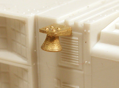 Cal Scale 190-578 HO Bell (Unpainted Brass Casting) Hood Side Mount