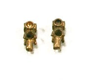 Cal Scale 190-600 HO Pennsylvania Railroad-Style Straight Marker Lights 1 Pair