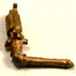 Cal Scale 190-605 HO Whistle Left Side Mount