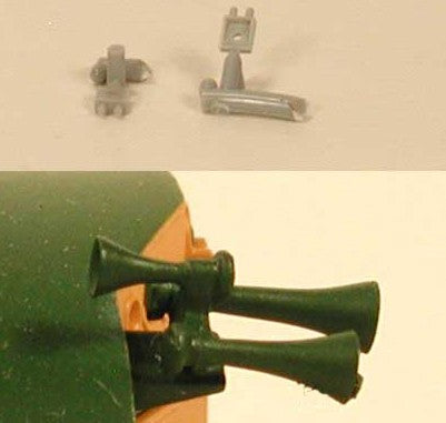 Cal Scale 190-620 HO Horn Mount Bracket Plastic (Pack of 2)