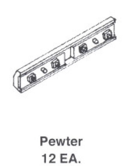 Details West 921 HO Scale Fishplate 3 Bolt Rail Bar Code 83 70 (Pack of 12)