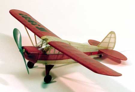 Dumas 202 17-1/2" Wingspan J4E Cub Coupe Rubber Pwd Aircraft Kit