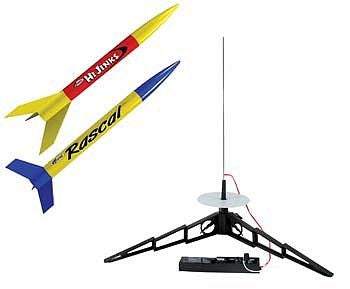 Estes 1499 Rascal and Hi Jinks Mpdel Rocket Launch Set