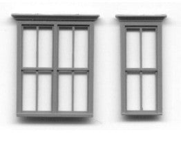 Grandt Line 5116 HO 30? x 61?  Victorian Window Set (Set of 2)