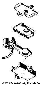 Kadee 9 HO Scale Magne-Matic Couplers Two Pair - with Draft Gear Kit