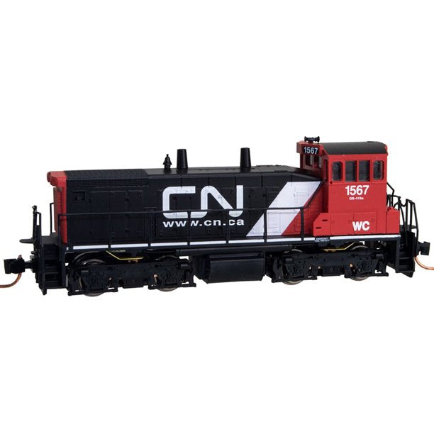 Micro-Trains 98600521 N Canadian National SW1500 Powered Diesel Locomotive #1567
