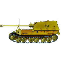 Easy Models 36222 1:72 Assembled Ferdinand 653rd Orel Panzerjager Tank Model