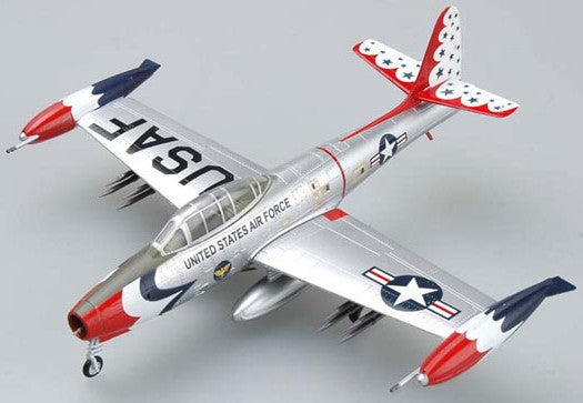 Easy Models 36801 1:72 Assembled 1955 USAF Republic F-84G Thunderjet Plane Kit