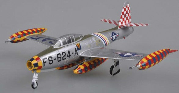 Easy Models 37107 1:72 Assembled 1951 Germany Laven AB F-84E Thunderjet Kit