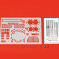 Tamiya 12630 1:350 Degaussing Photo-Etched Detail Cable Set for Ships