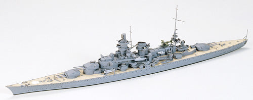 Tamiya 77520 1:700 German Gneisenau Battleship Waterline Kit