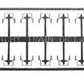 Tichy 3041 HO Slant Side Mount Freight Car Stirrups (10)