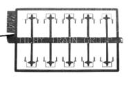 Tichy 3041 HO Slant Side Mount Freight Car Stirrups (10)