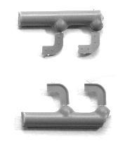 Tichy 3064 HO Pulpwood Bulkhead Ends