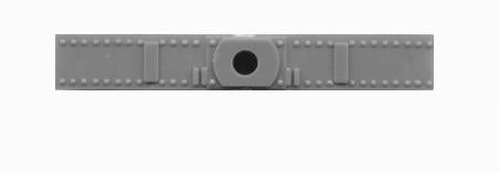 Tichy 3070 HO Early Wood Box Car Doors Metal Hardware (Set of 2)