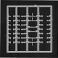 Tichy 3071 HO 3" Queenposts (Pack of 27)
