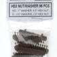 Tichy 8081 HO Hex Nut & Bolt (Pack of 96)