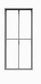 Tichy 8116 HO Residential Door And Frame With Transom (Pack of 3)