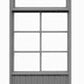 Tichy 8121 HO 89-1/2" x 130" Double Door With Sidelights And Transom (Pack of 3)