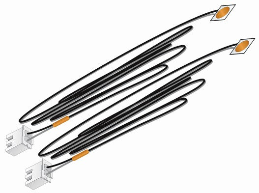 Woodland Scenics JP5737 Just Plug Green LED Stick-On Lights (Pack of 2)