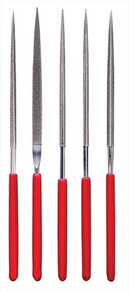 Zona 37-354 Flat Shape Diamond File Set (5)