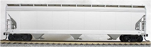 Accurail 2000 HO Undecorated ACF 3-Bay Covered Hopper