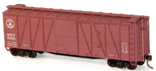 Accurail 41089 HO Main Central 40' Outside Braced Wood Box Car Kit