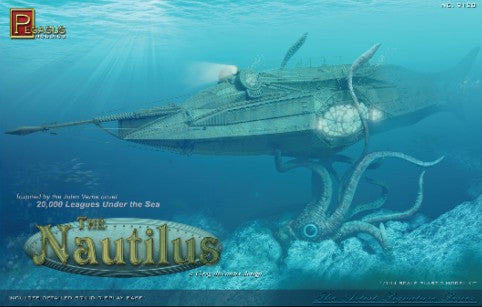 Pegasus Hobby 9120 1:144 20,000 Leagues Under the Sea The Nautilus Submarine