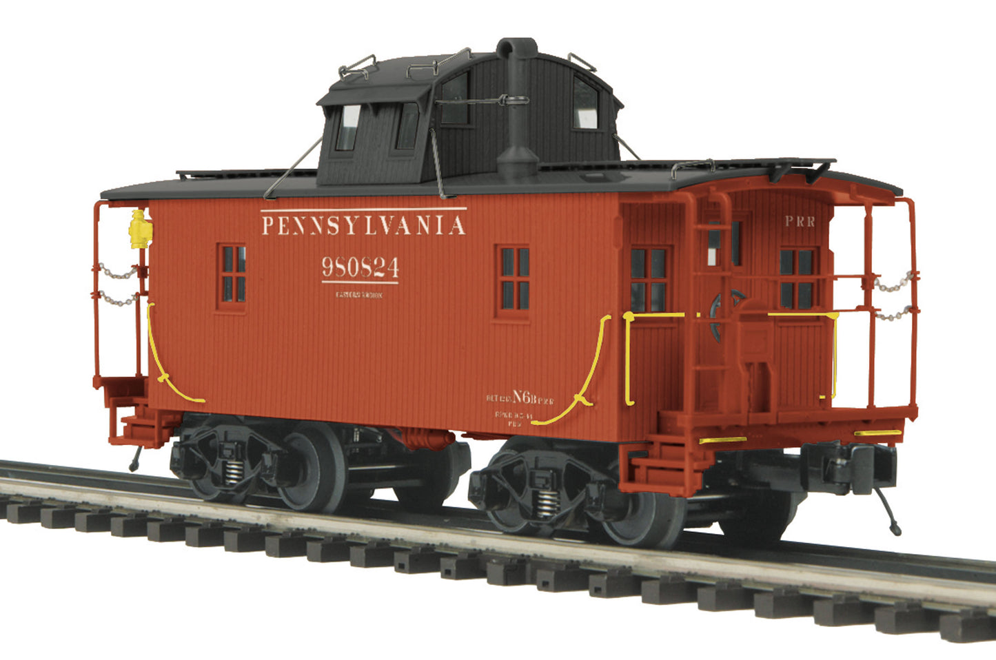 MTH 20-91442 O PRR N6b Caboose #980824 NIB