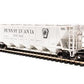 Broadway Limited 4088 HO PRR Class H32 5-Bay Covered Hopper Set C (Pack of 2)