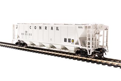 Broadway Limited 4092 HO CR PRR Class H32 5-Bay Covered Hopper Set A (Pack of 2)