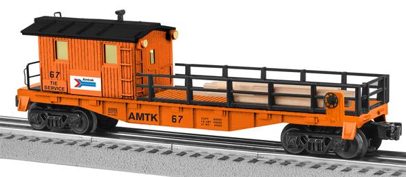 Lionel 6-82095 O Amtrak Tie Work Car #67 LN/Box