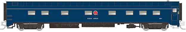 Rapido Trains 504038 N Missouri Pacific #4186 10-5 Sleeper "Eagle Preserve"#662