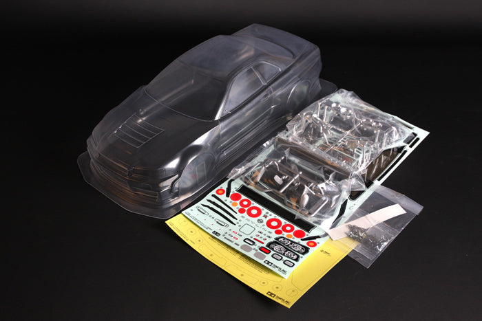 Tamiya 51246 NISMO R34 GT-R Body Set, Clear