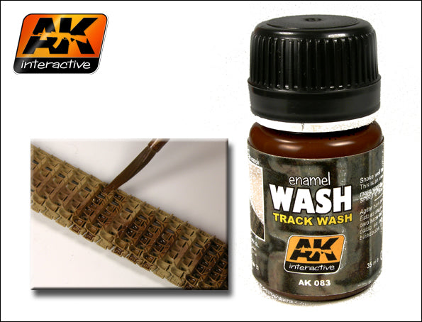 AK Interactive AK083 Track Enamel Wash - 35 ml Bottle