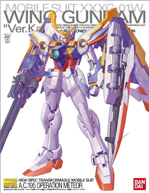 Bandai 123714 1:100 Mobile Suit XXXG-01W Wing Gundam 