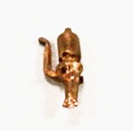 Cal Scale 190-595 HO Straight Whistle