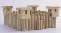 Chief Honest John 3 1867 Military Fort Wooden Building Kit