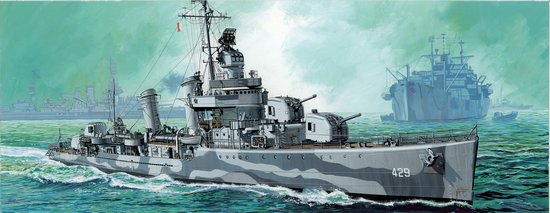 Dragon 1027 1:350 USS Livermore DD-429 Warship Plastic Model Kit