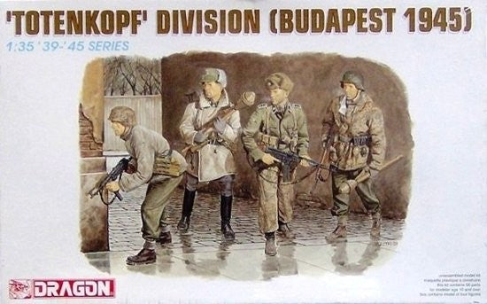 Dragon 6095 1:35 Totenkopf Division Soldiers Budapest 1945 (4)