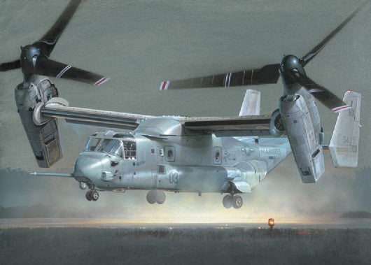 Italeri 2622 1:48 V22 Osprey Military Aircraft Helicopter Model Kit