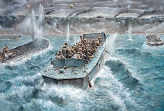 Italeri 6524 1:35 LCVP w/US Infantry