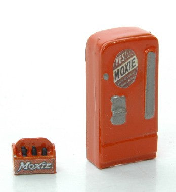 JL Innovative Design 750 HO Moxie Custom Upright Soda Machine & 6-Pack
