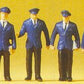 Preiser 14011 HO DB Railway Personnel Figures (Set of 6)