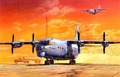 Roden Models 042 1:72 Antonov An-12BK 'Cub' Military Aircraft Plane Model Kit